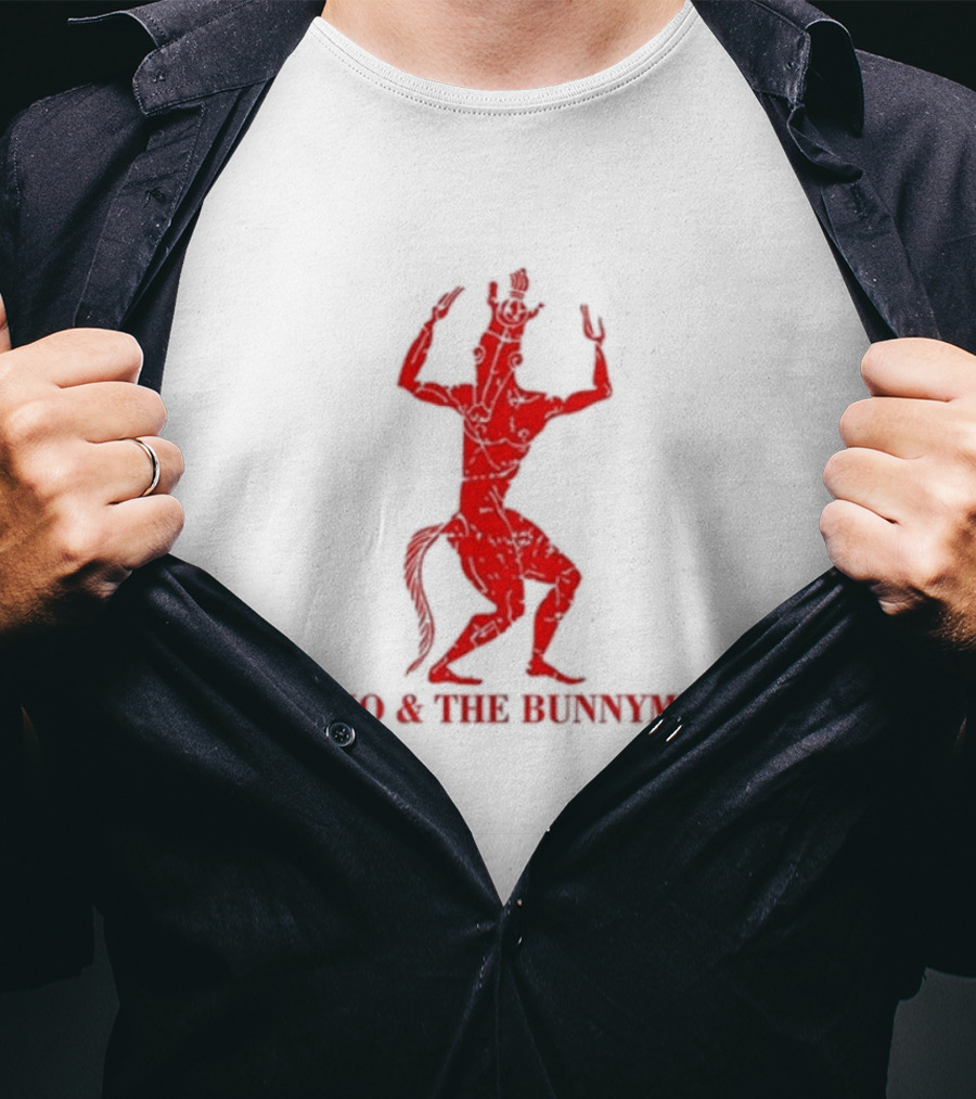 Echo And The Bunnymen Bring On The Dancing Horses Red Mythical Centaur T-Shirt