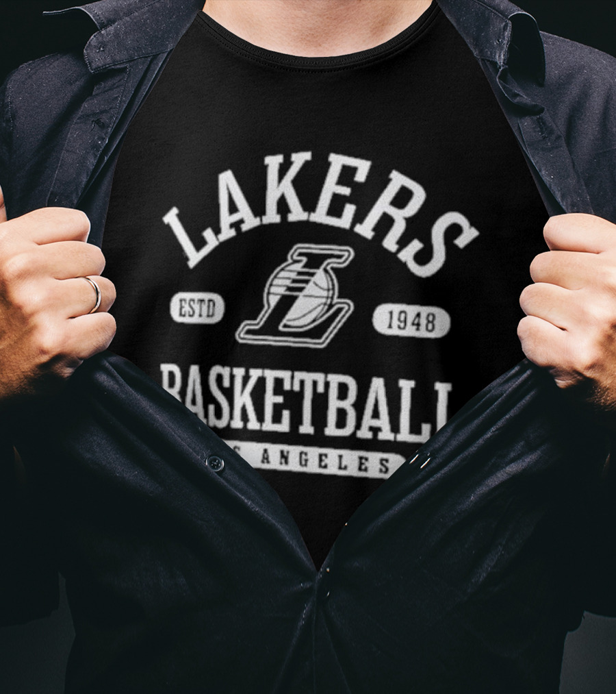Lakers Basketball Los Angeles Estd 1948 T-Shirt