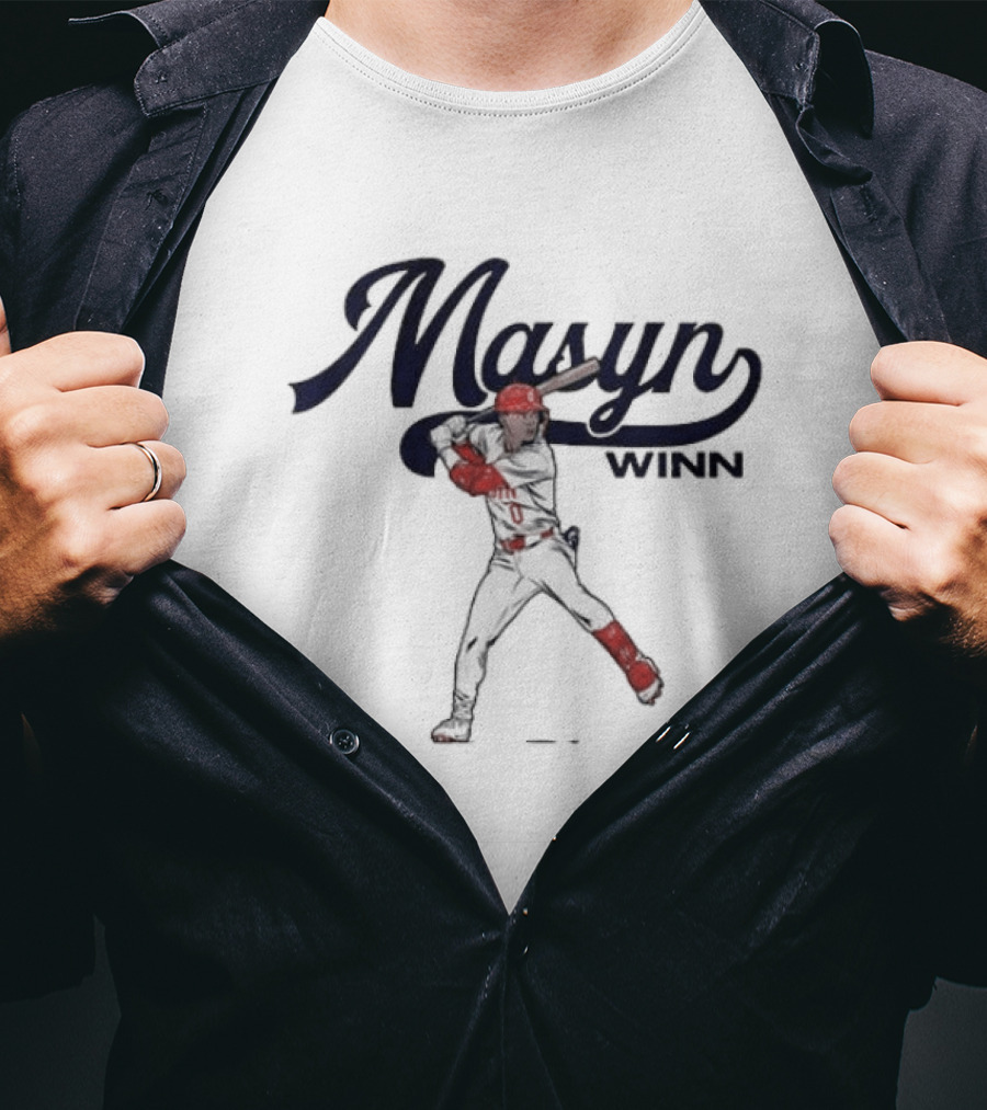 Masyn Winn Baseball Swing T-Shirt