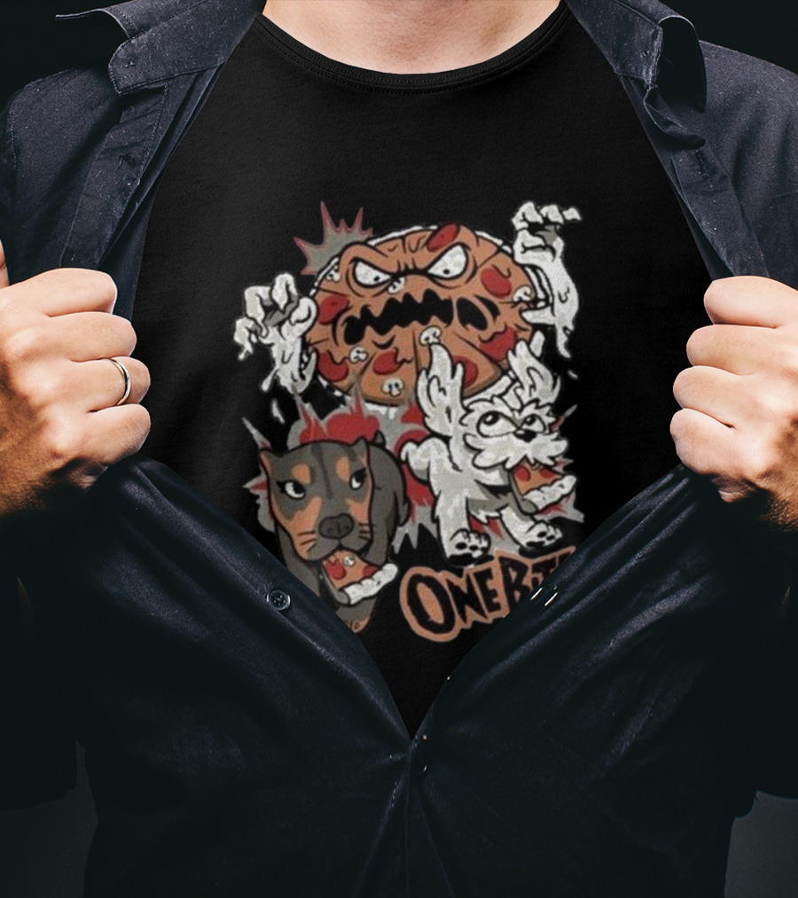 Miss Peaches X Bodoggos Fierce Pizza One Bite Chase T-Shirt