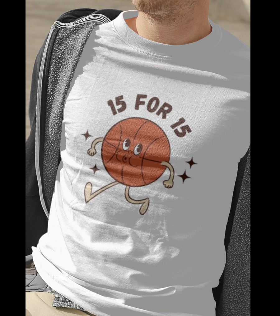 15 For 15 Basketball T-Shirt