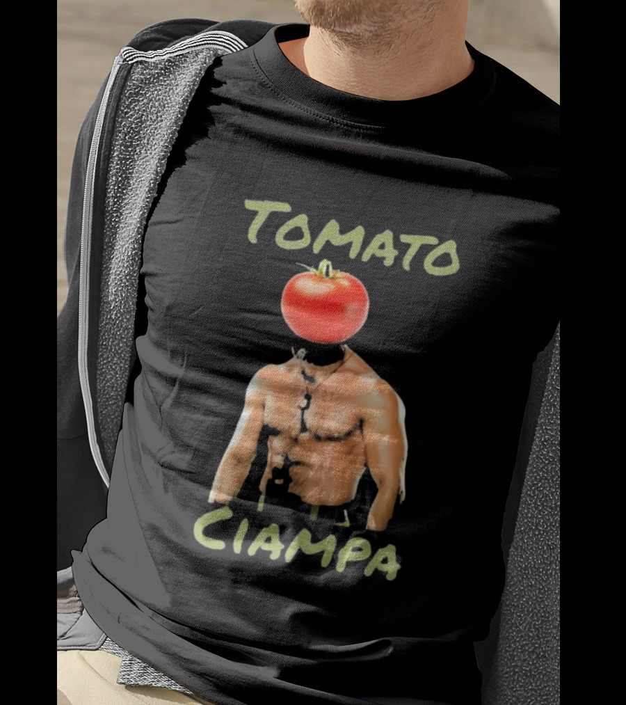 Tomato Ciampa Man Head Bodybuilder T-Shirt