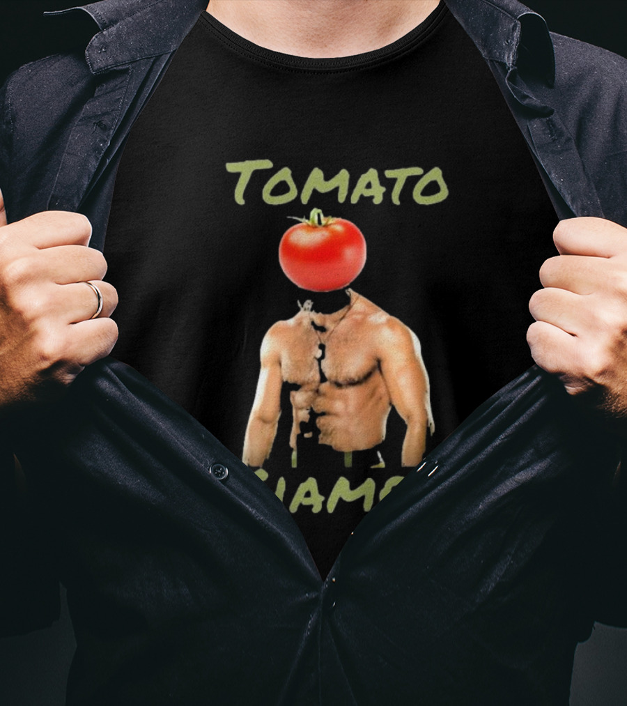 Tomato Ciampa Man Head Bodybuilder T-Shirt