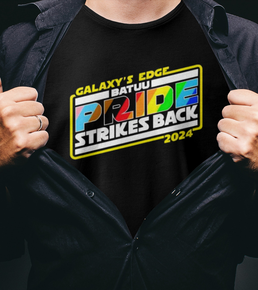 Galaxy’s Edge Batuu Pride Strikes Back T-Shirt