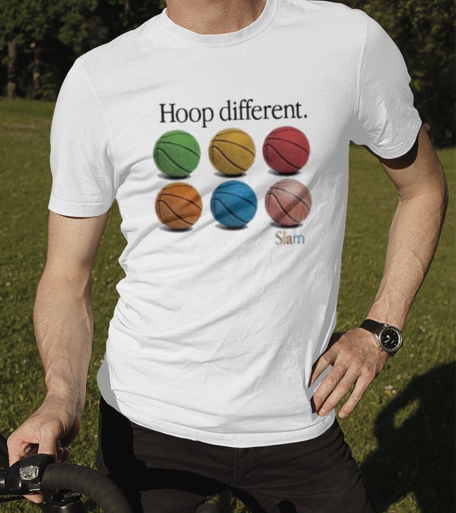 Kate Martin Hoop Different Slam Basketball Multicolor Balls T-Shirt