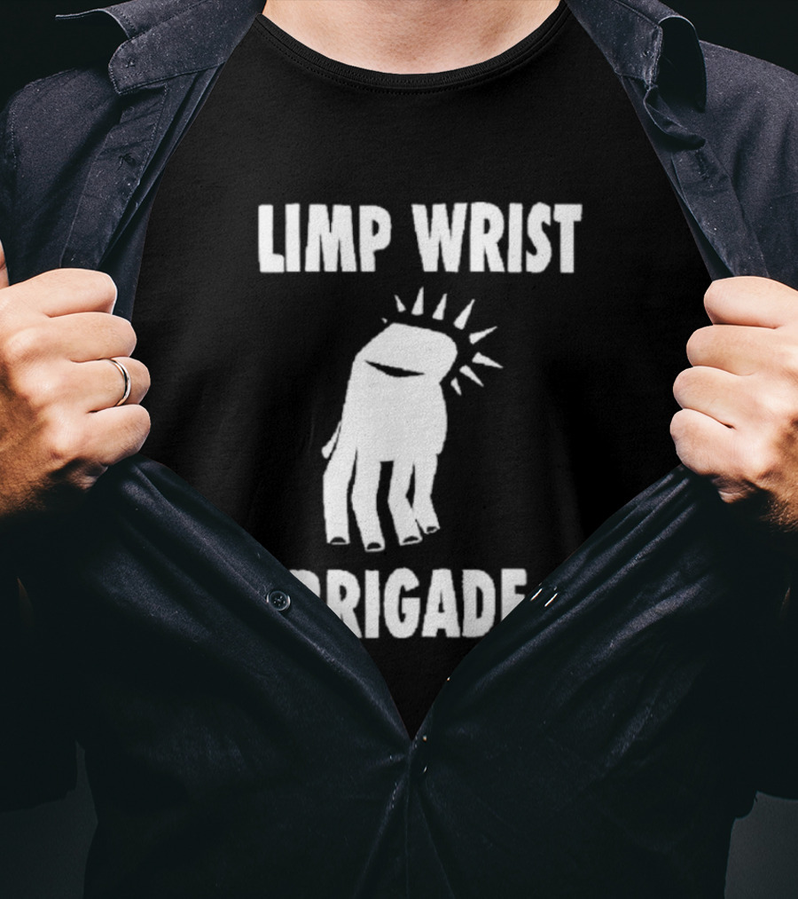 Limp Wrist Brigade Sunshine Clenched Fist T-Shirt