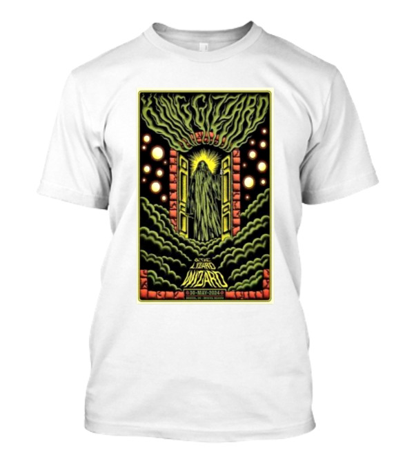 King Gizzard And The Lizard Wizard May 30 2024 Bristol Beacon UK Concert Psychedelic T-Shirt