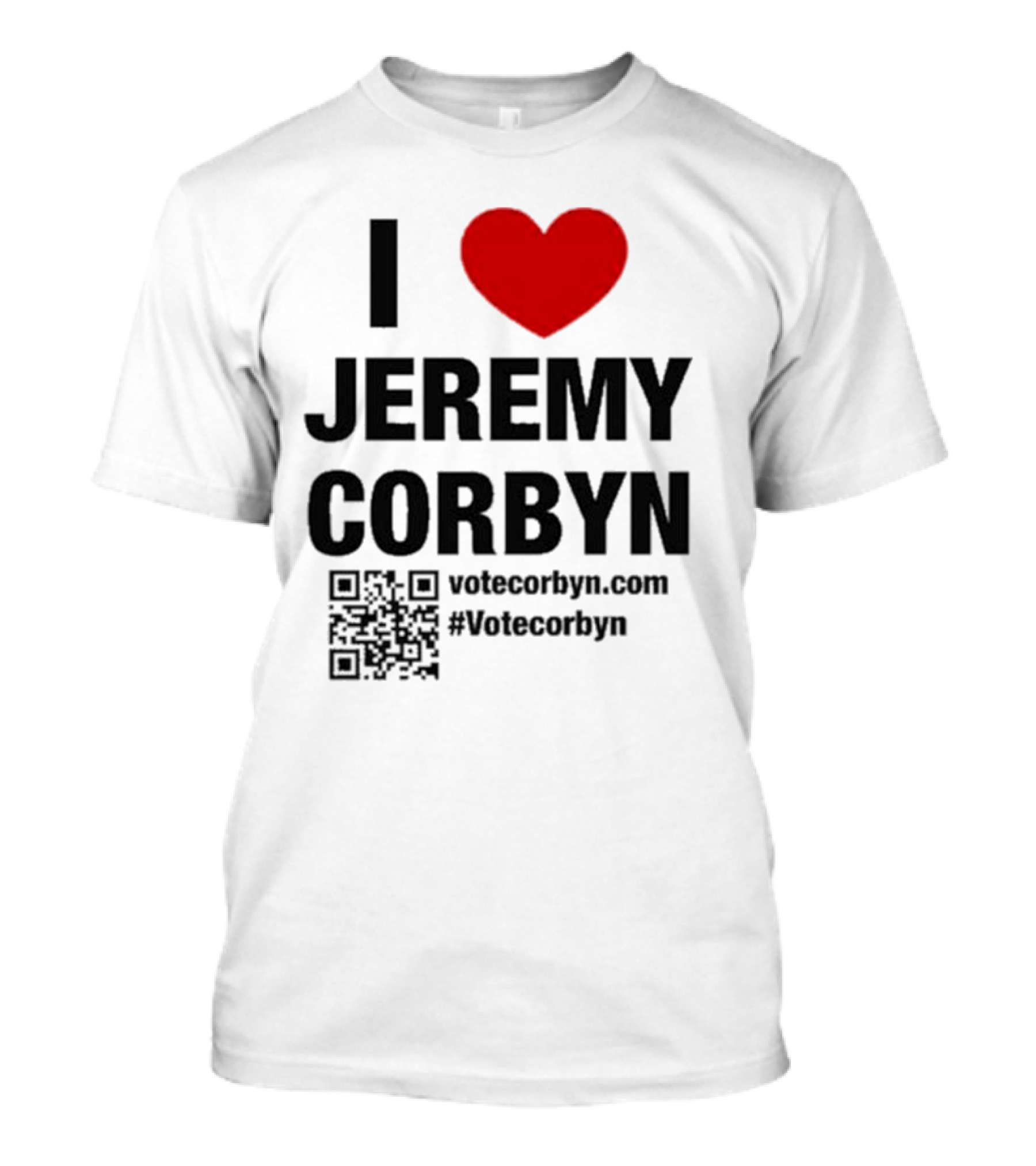 I Love Jeremy Corbyn VoteCorbyn.com #VoteCorbyn T-Shirt