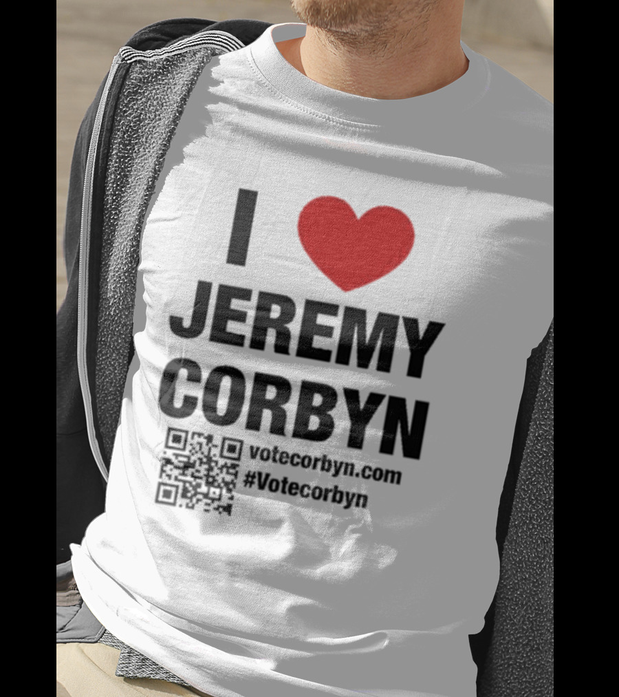 I Love Jeremy Corbyn VoteCorbyn.com #VoteCorbyn T-Shirt
