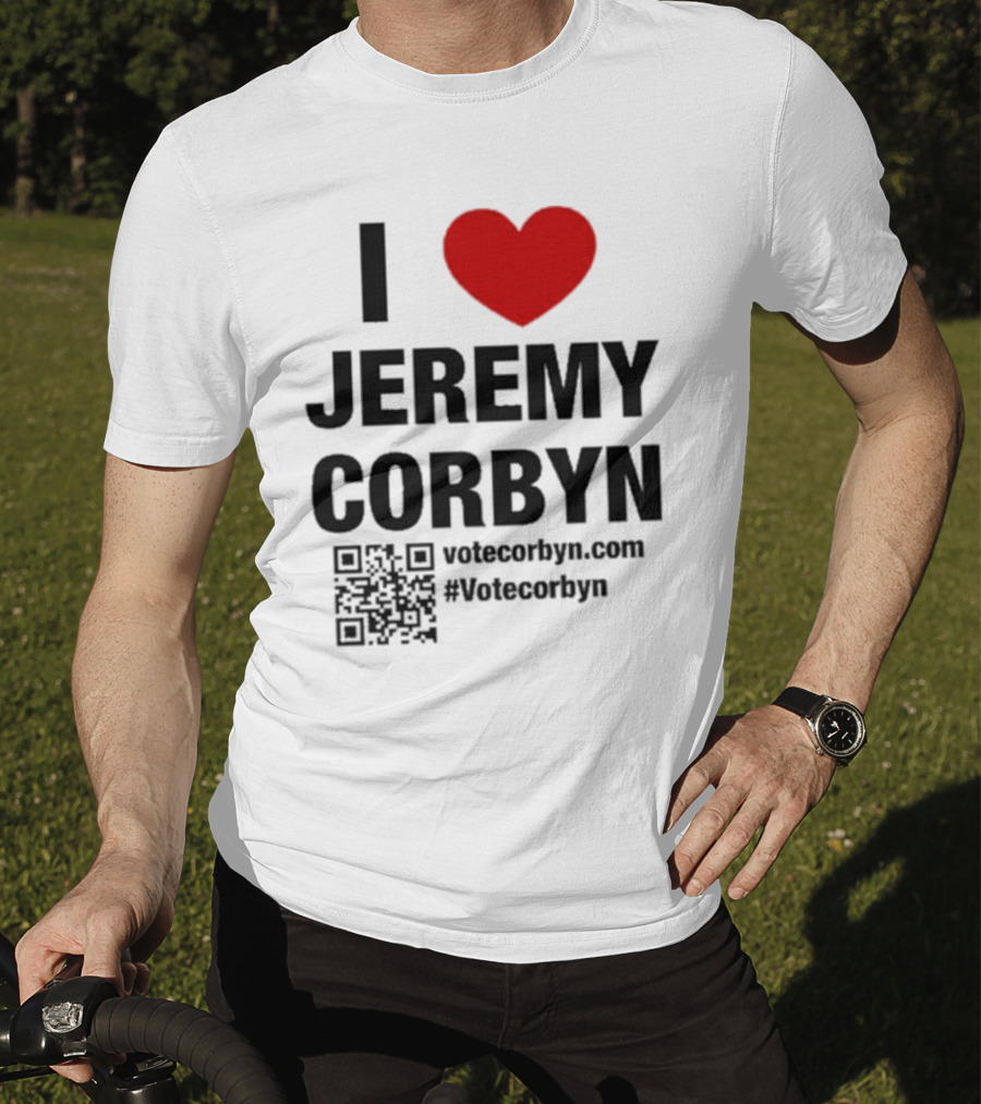 I Love Jeremy Corbyn VoteCorbyn.com #VoteCorbyn T-Shirt
