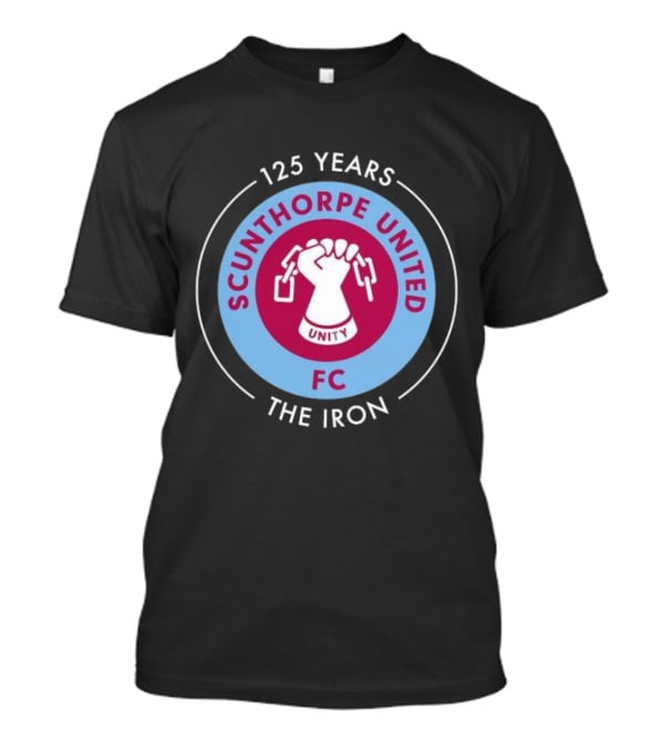 125 Years Scunthorpe United FC The Iron Unity T-Shirt