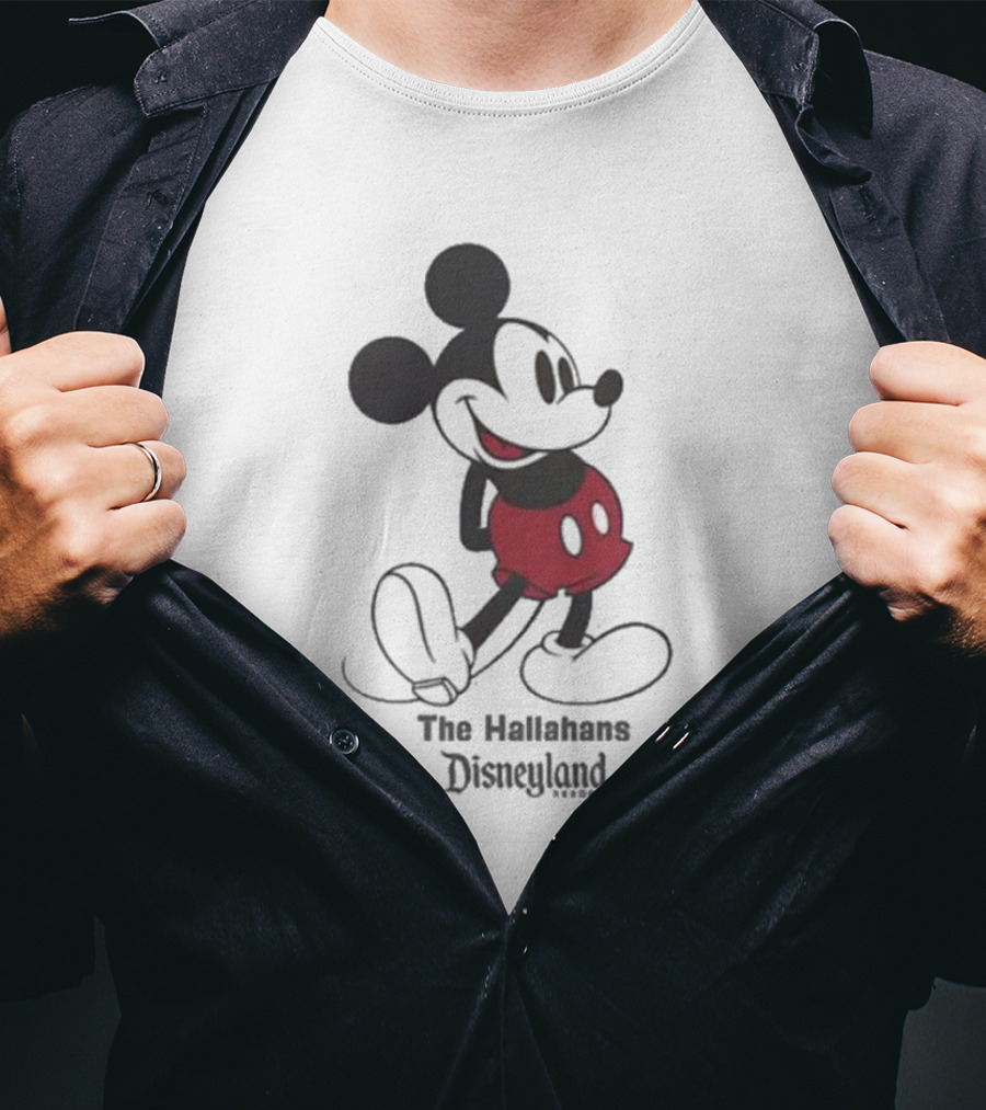 The Hallahans Disneyland Standing Mickey Mouse T-Shirt