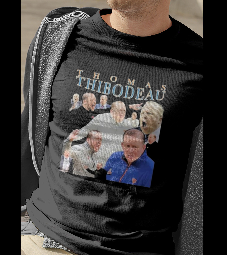 Thomas Thibodeau New York Knicks Coach Passionate Expressions T-Shirt