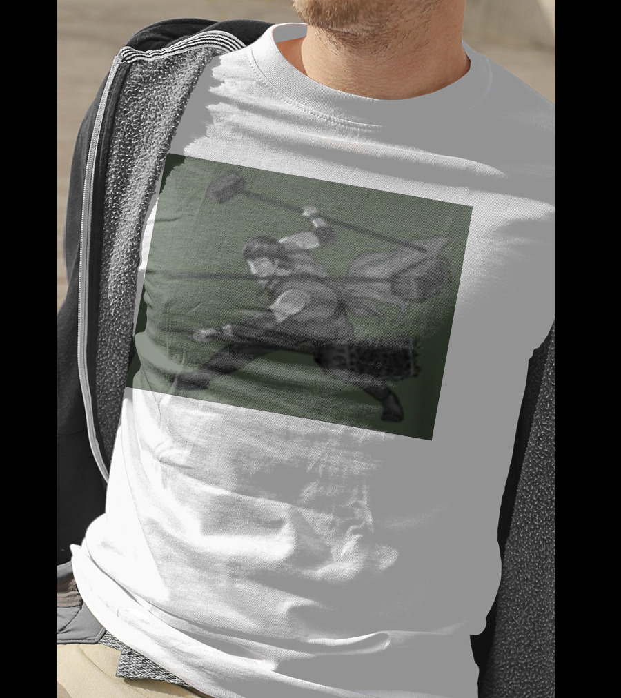 Three Broom Stance Cosplay Zoro T-Shirt