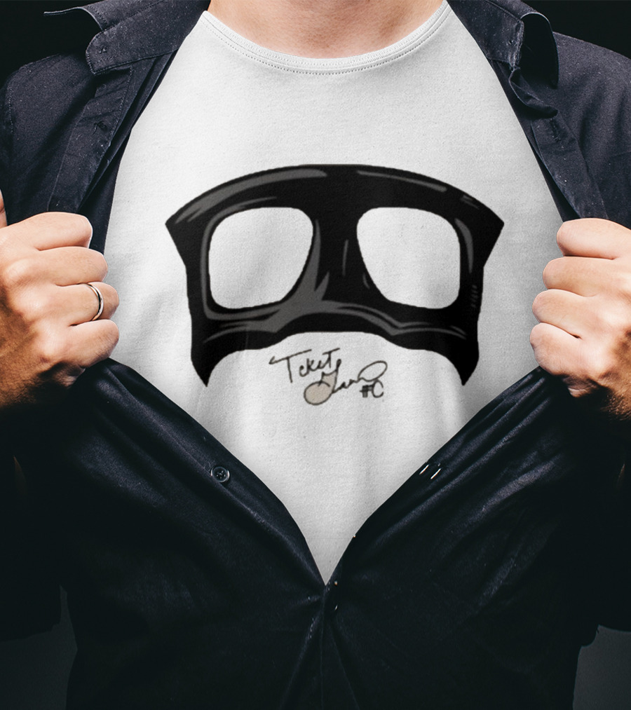 Tickets Signature Mask Black Eyewear T-Shirt