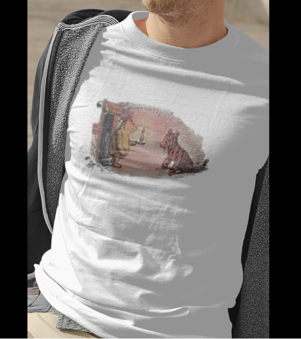Tigger Is Public Domain Pooh And Tigger T-Shirt