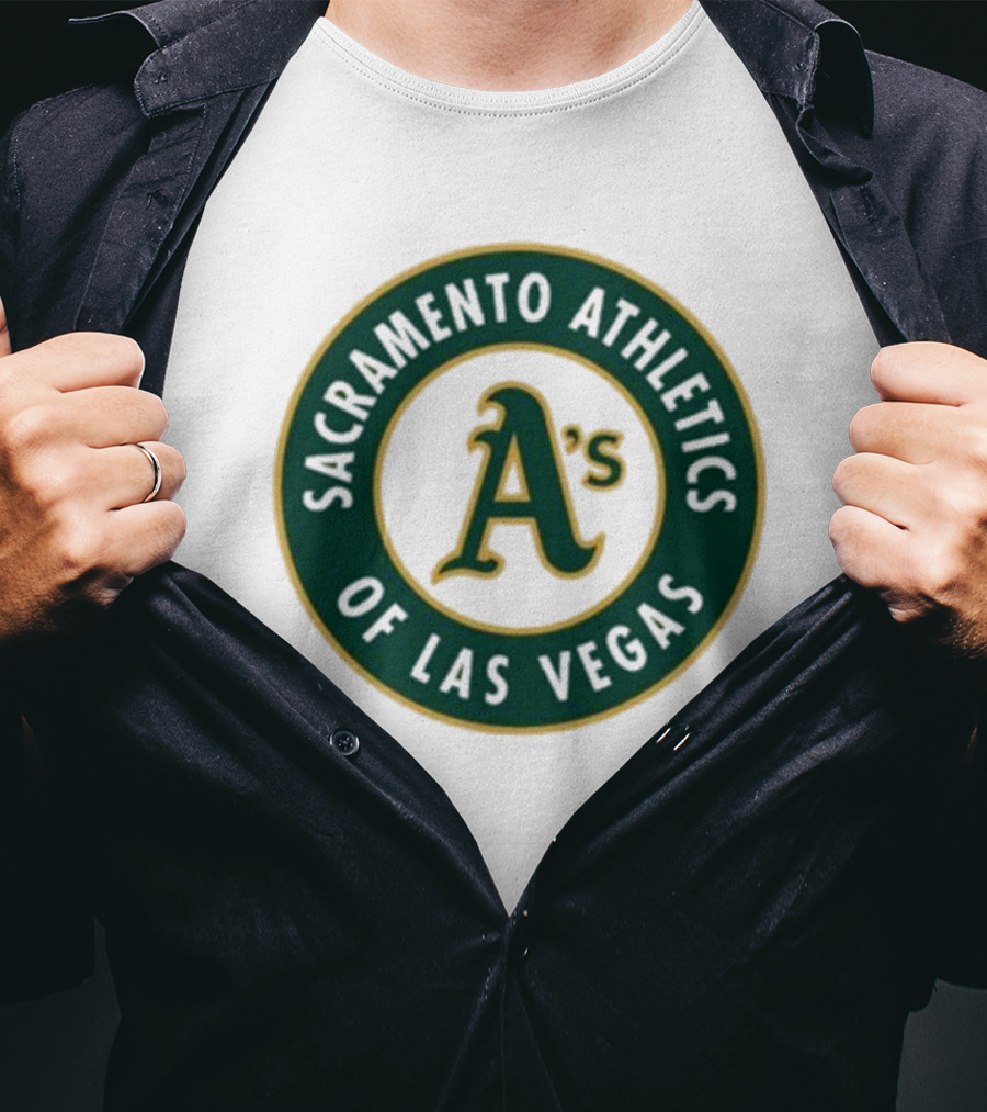 Todd Radom Sacramento Athletics A's Of Las Vegas T-Shirt