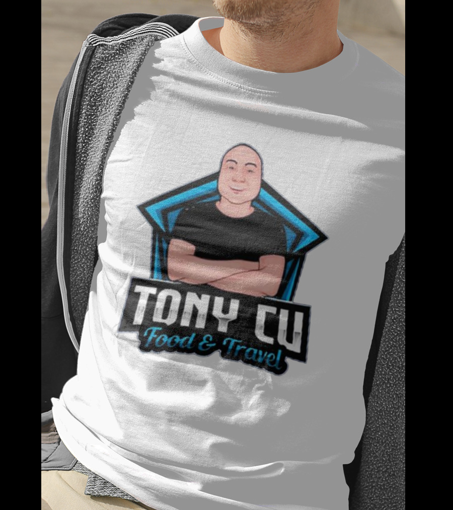 Tony Cu Food And Travel Egg Roll King T-Shirt