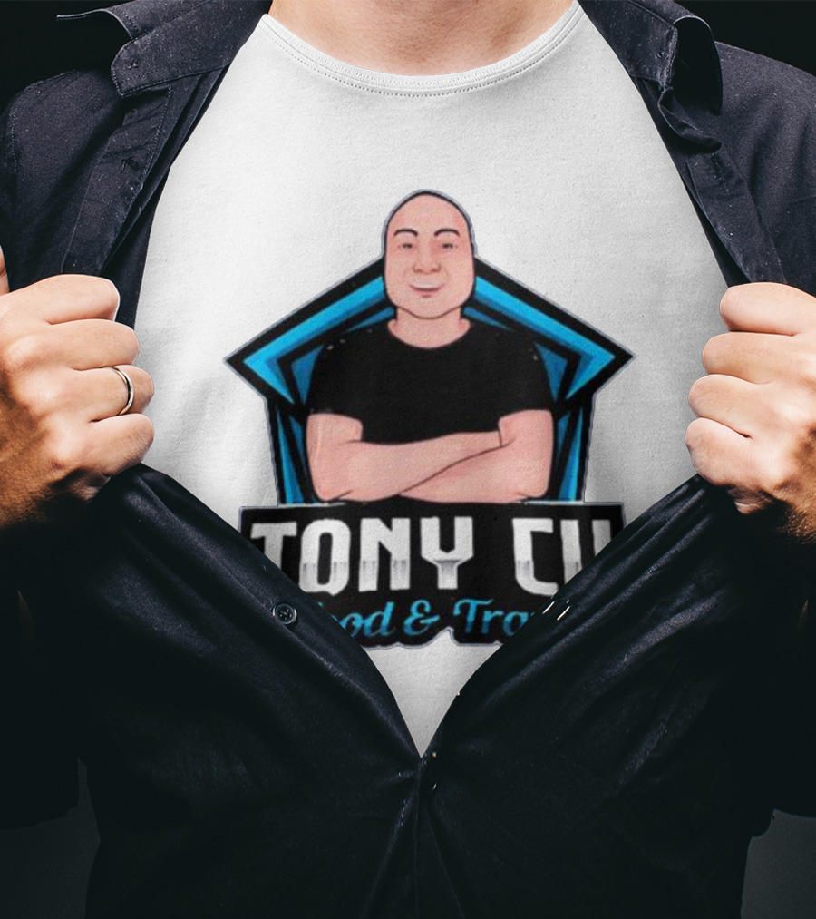 Tony Cu Food And Travel Egg Roll King T-Shirt