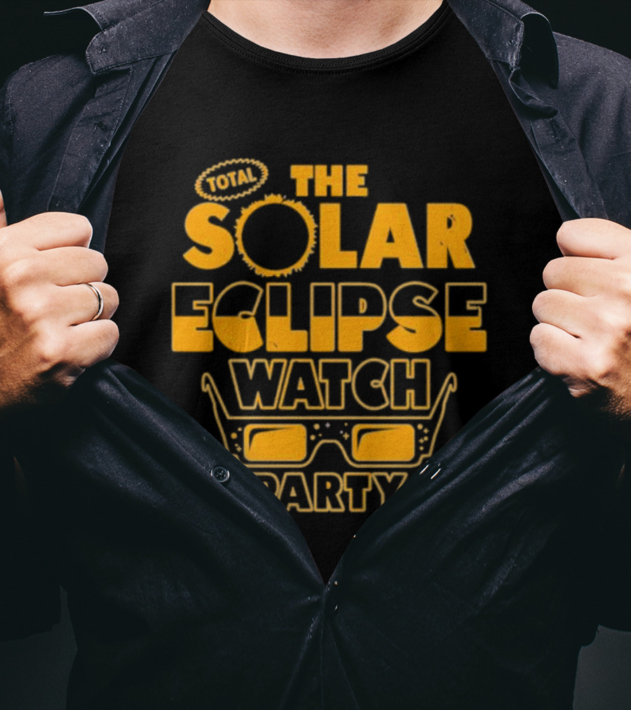 Total Solar Eclipse Watch Party Eyewear T-Shirt