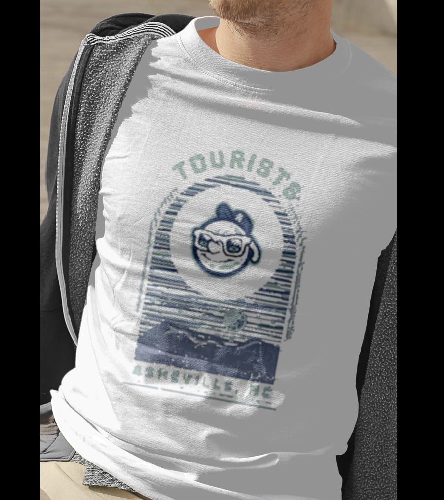 Tourists Skyline Asheville NC T-Shirt