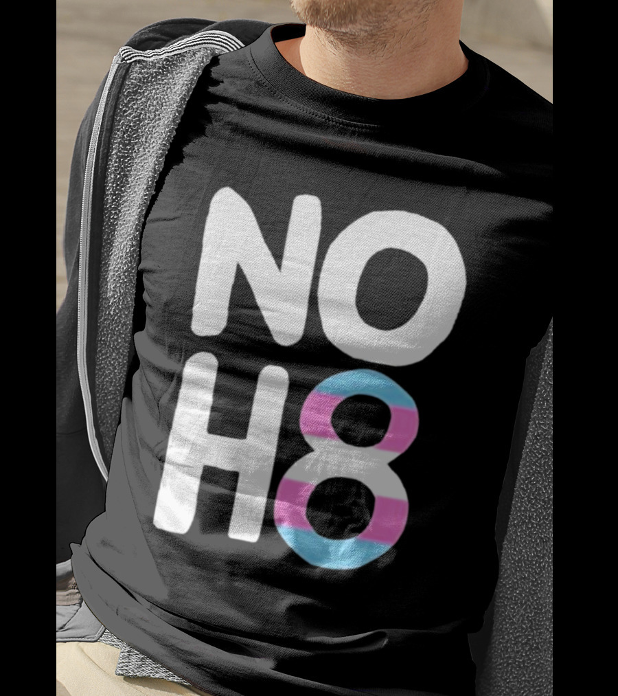 NO H8 Trans Pride Colors T-Shirt
