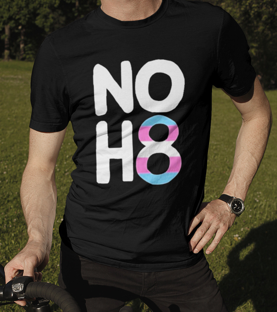 NO H8 Trans Pride Colors T-Shirt