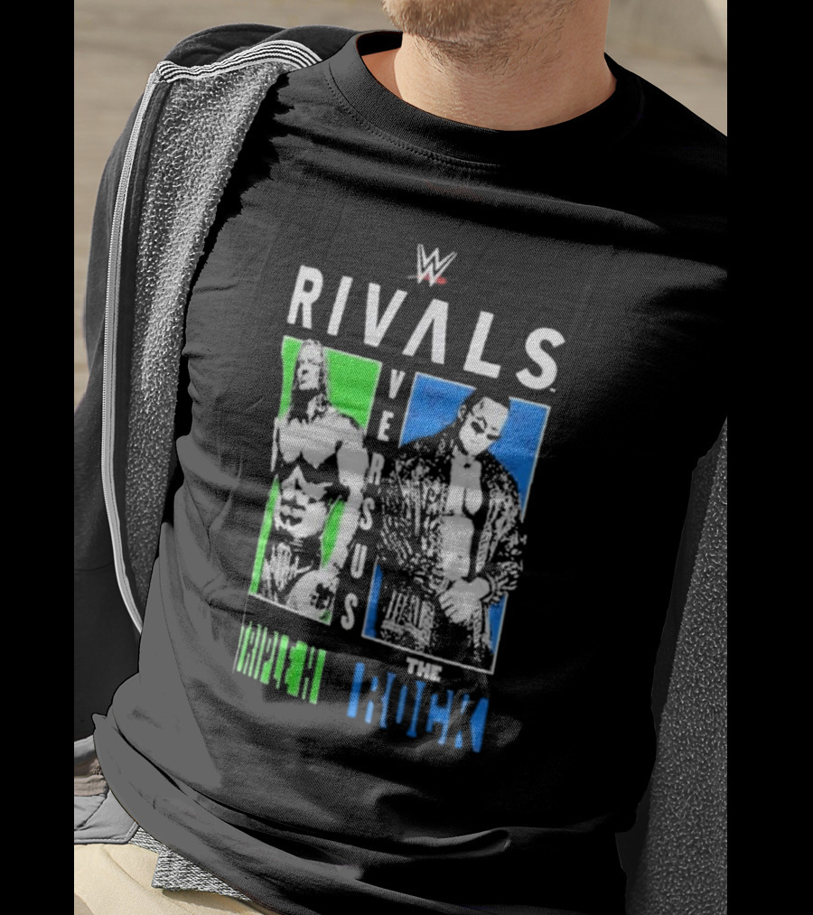 WWE Rivals Triple H Versus The Rock T-Shirt