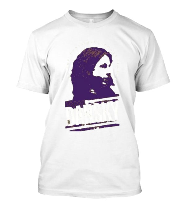 Dansky Purple Silhouette With Stars T-Shirt