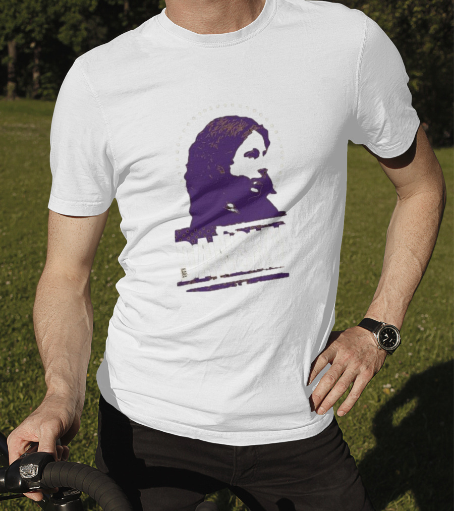 Dansky Purple Silhouette With Stars T-Shirt