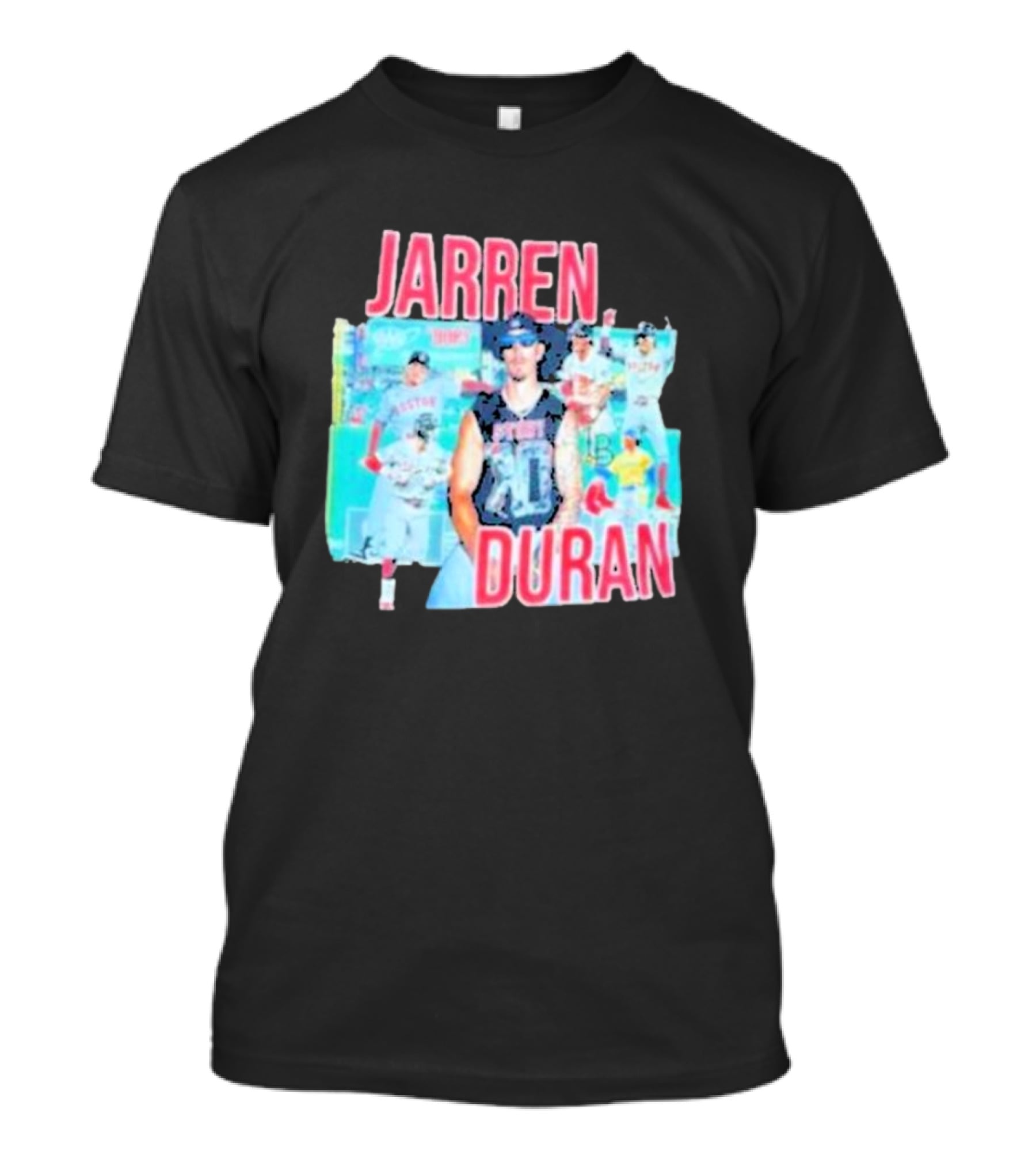 Jarren Duran Baseball Collage Sports T-Shirt