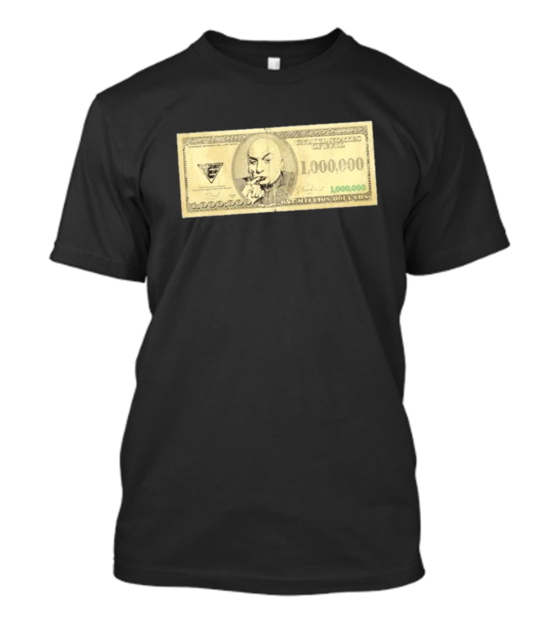One Million Dollars Meme Money Funny Parody Bill T-Shirt