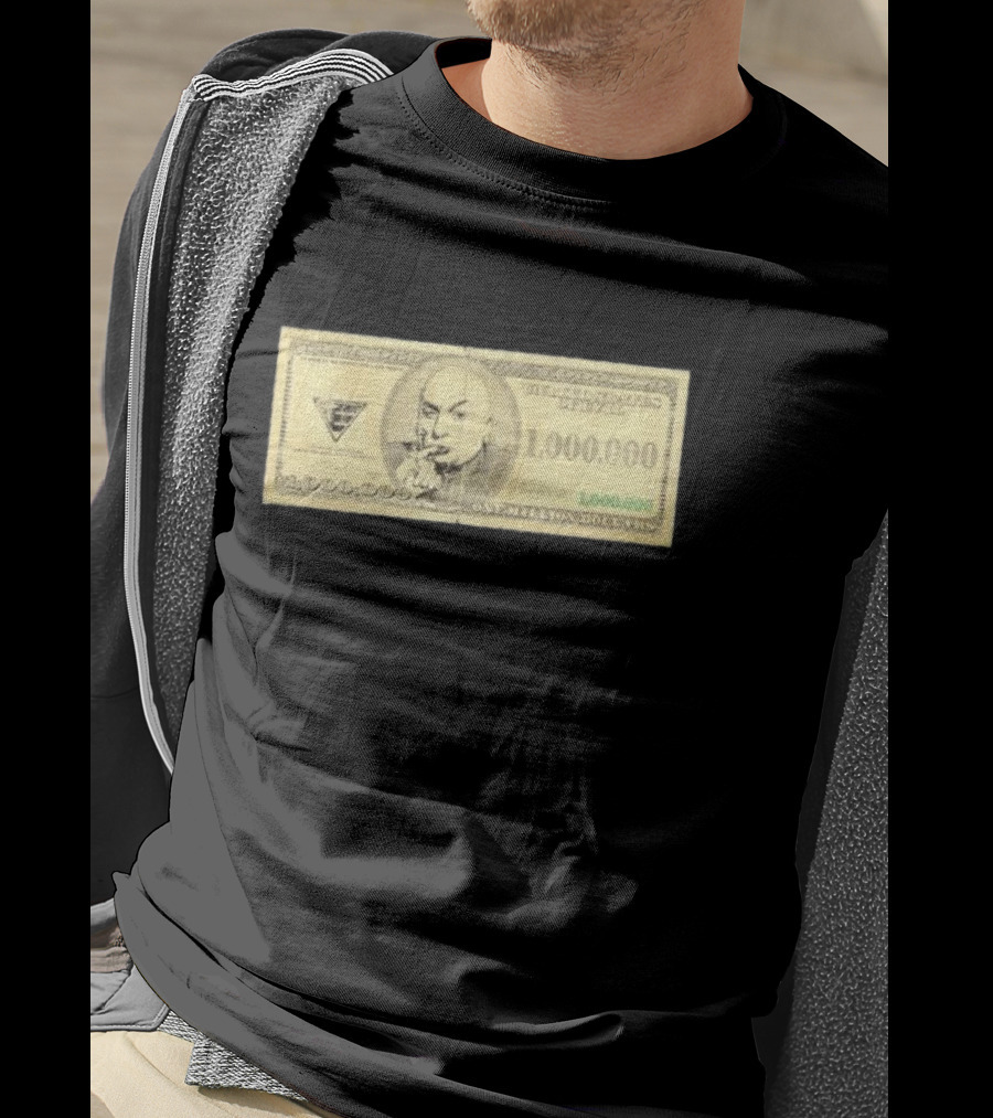 One Million Dollars Meme Money Funny Parody Bill T-Shirt
