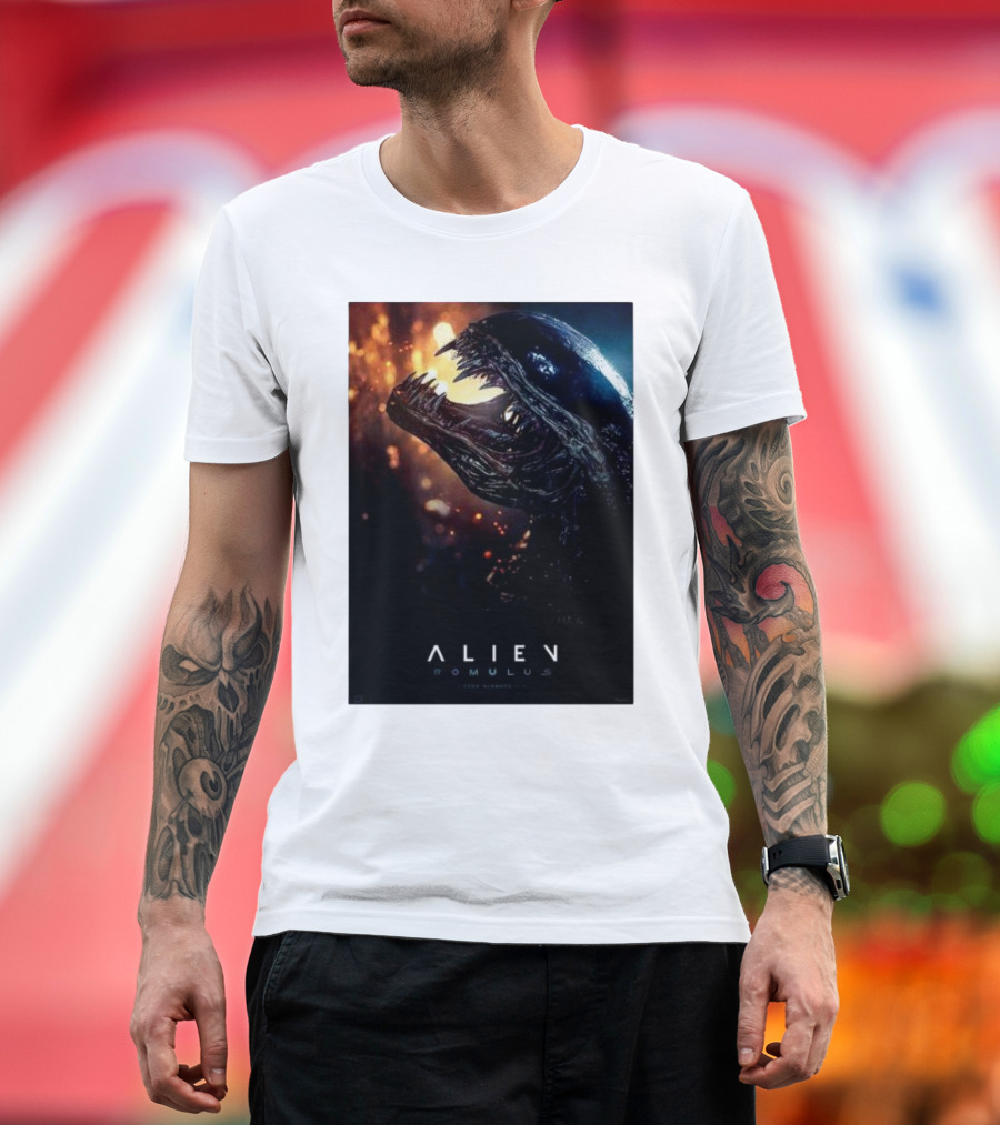 Alien Romulus 10th Distributed By 20th Century Studios T-Shirt