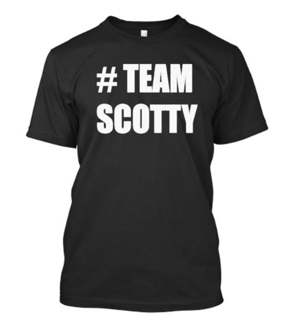 90 Day The Melanated Way Hashtag Team Scotty T-Shirt