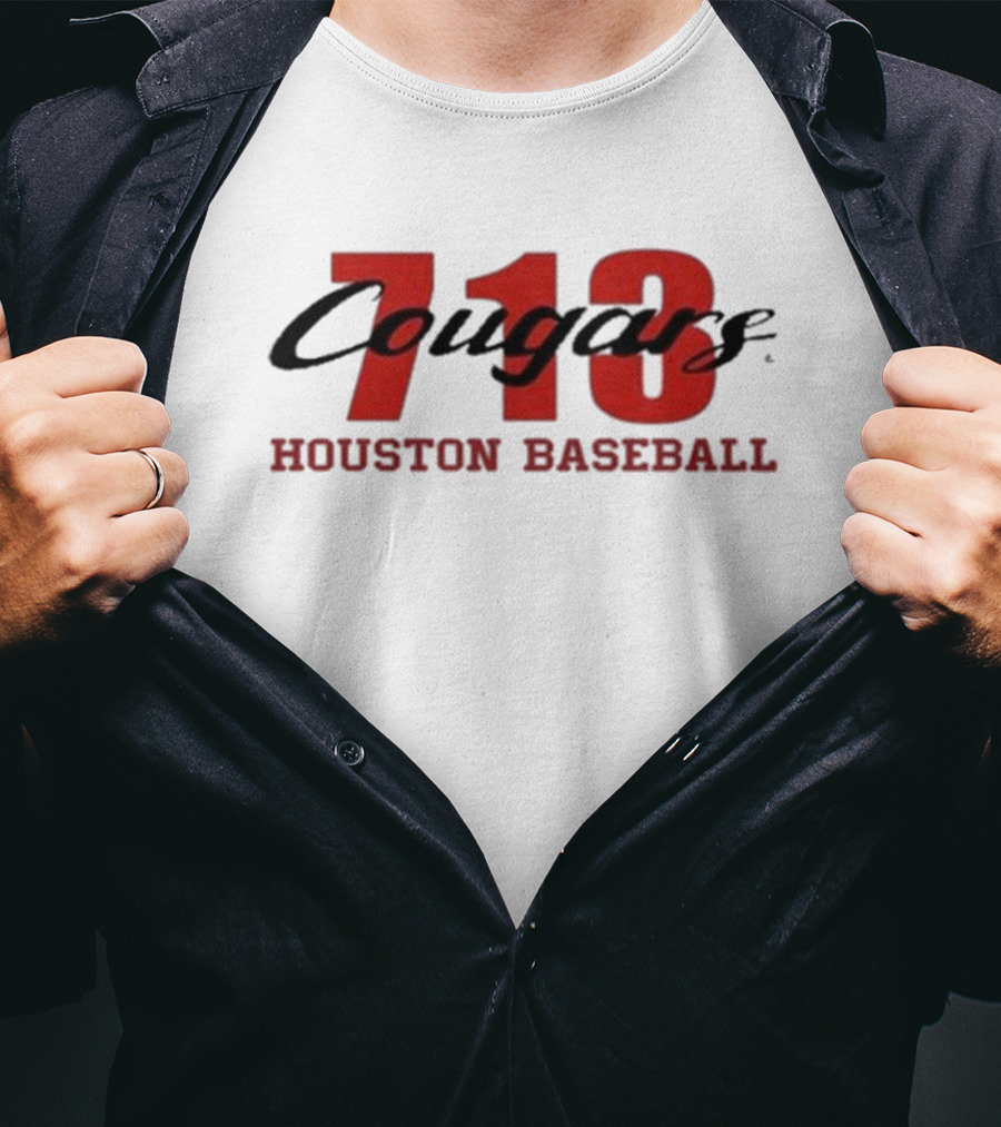 713 Cougars Houston Baseball T-Shirt