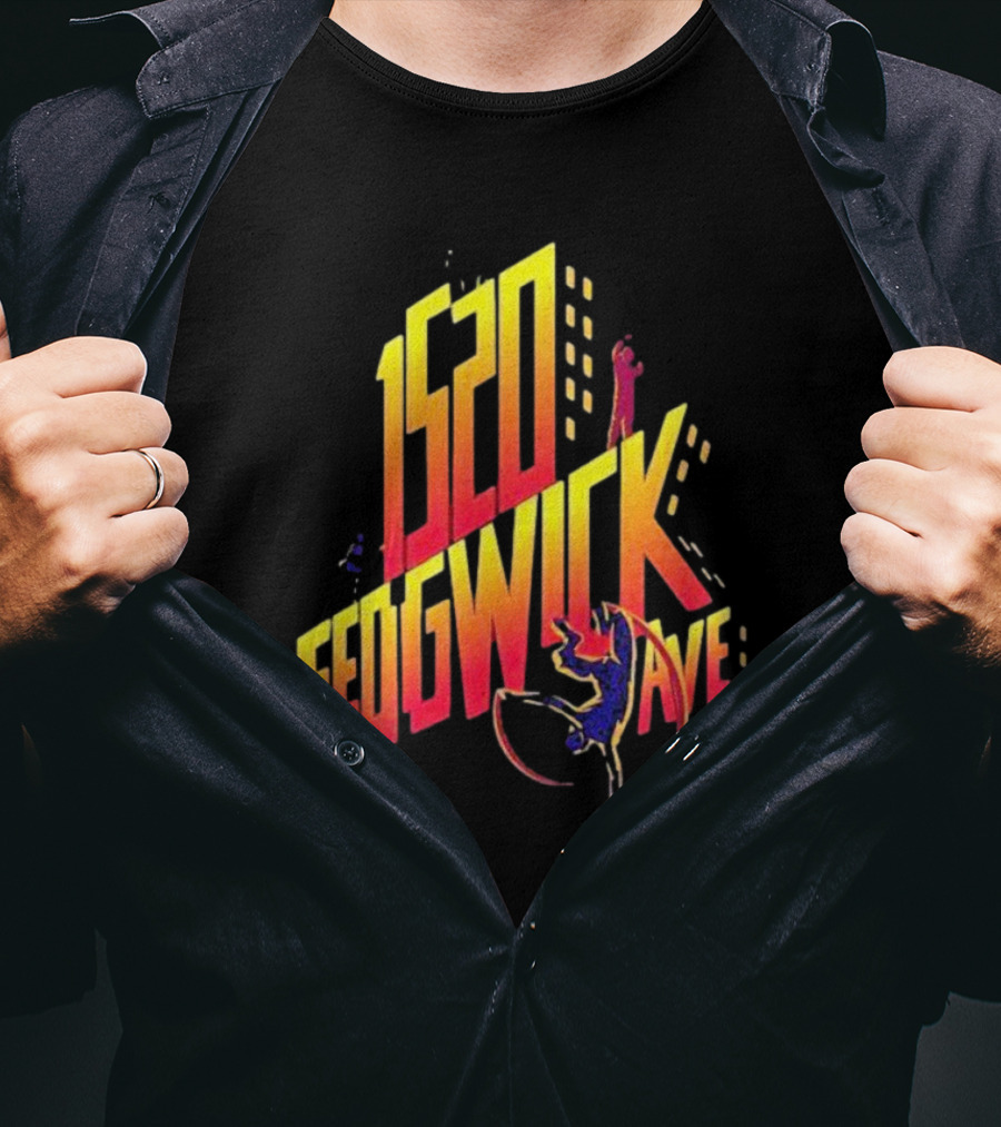 1520 Sedgwick Ave Hip Hop Beat Street T-Shirt