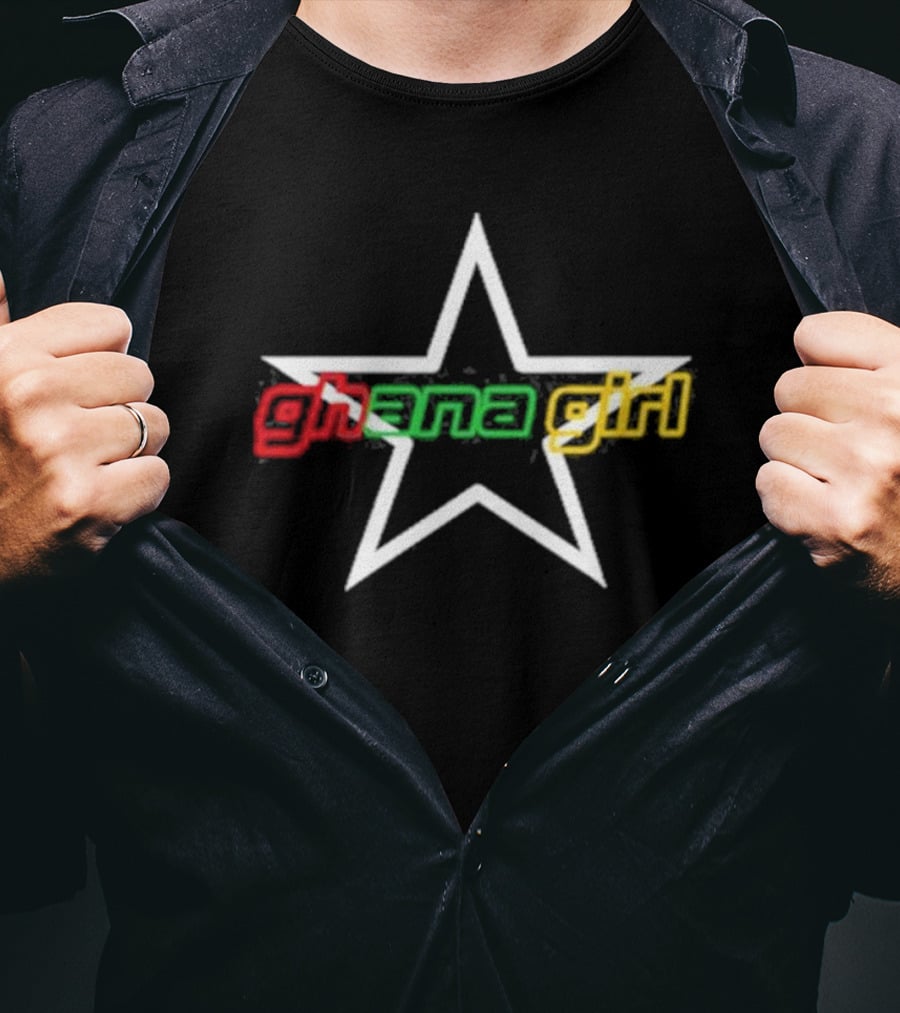 Ghana Girl Star T-Shirt