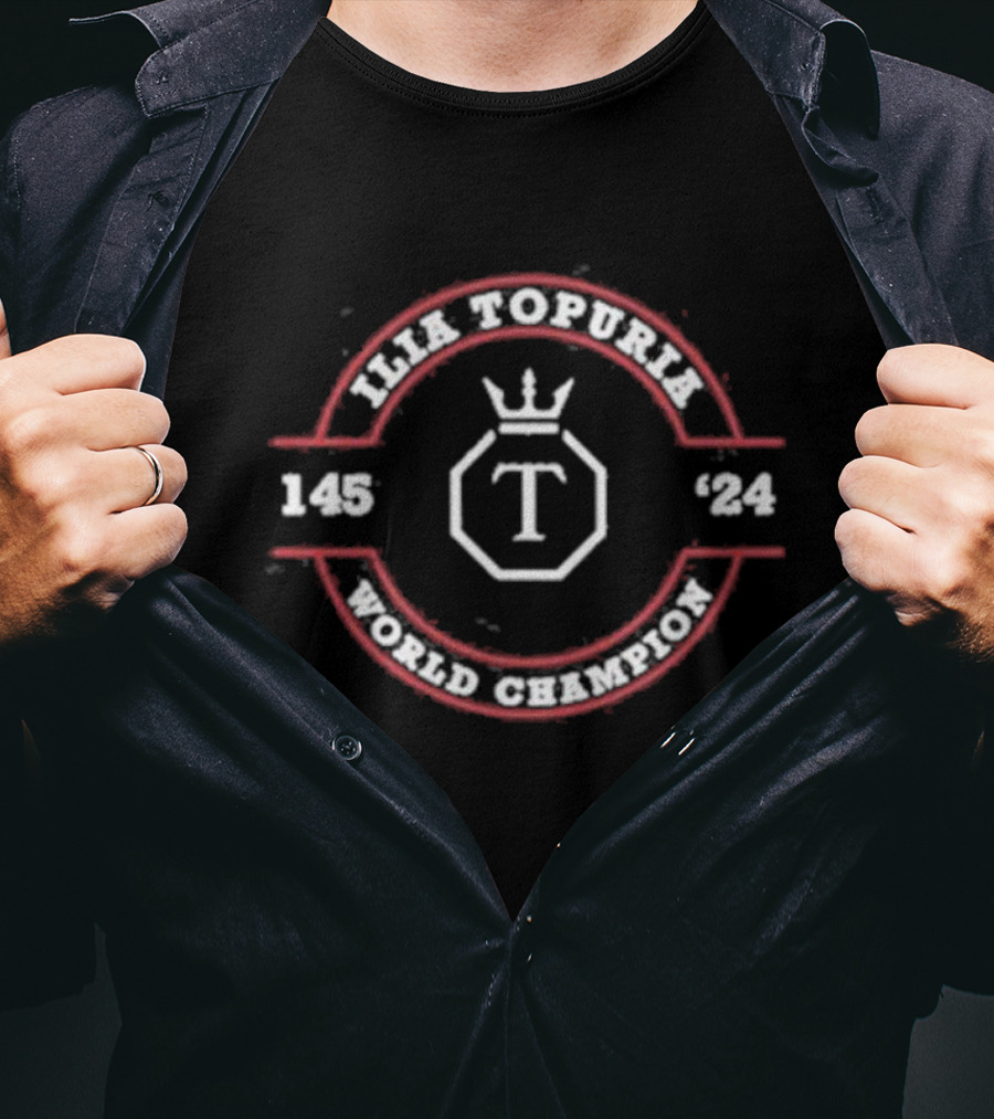 Ilia Topuria 145 World Champion T-Shirt