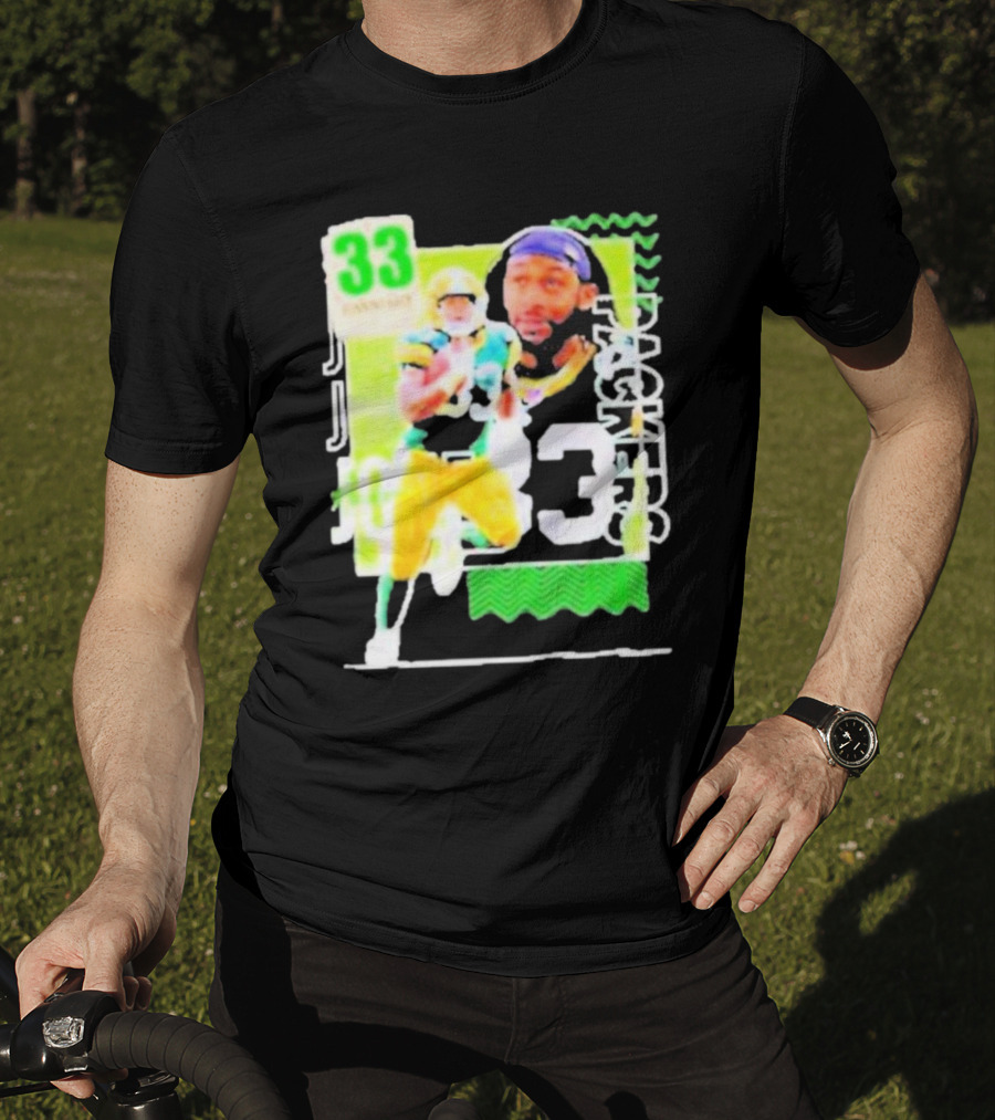 Packers Aaron Jones 33 Football Player Running Back T-Shirt