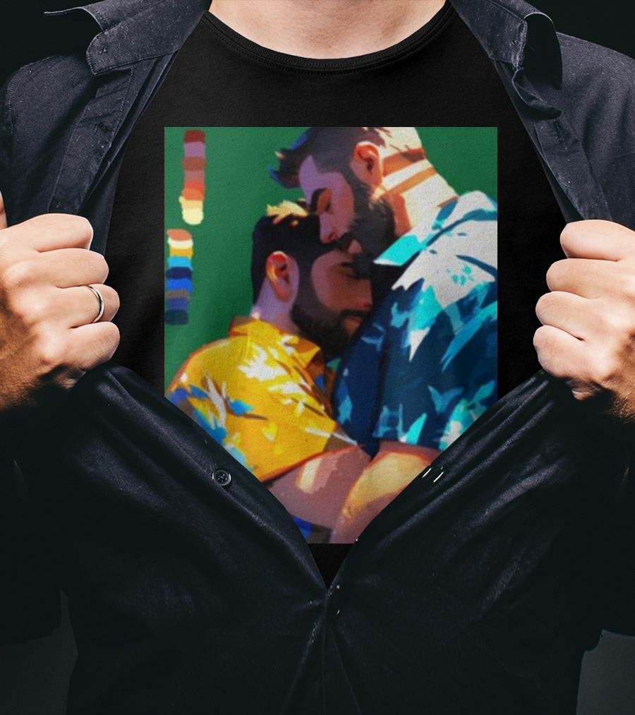 Ego Rodriguez Colours Pride Men's Embrace T-Shirt