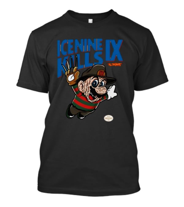 Ice Nine Kills IX The American Nightmare Freddy Krueger Mario Horror Mashup T-Shirt