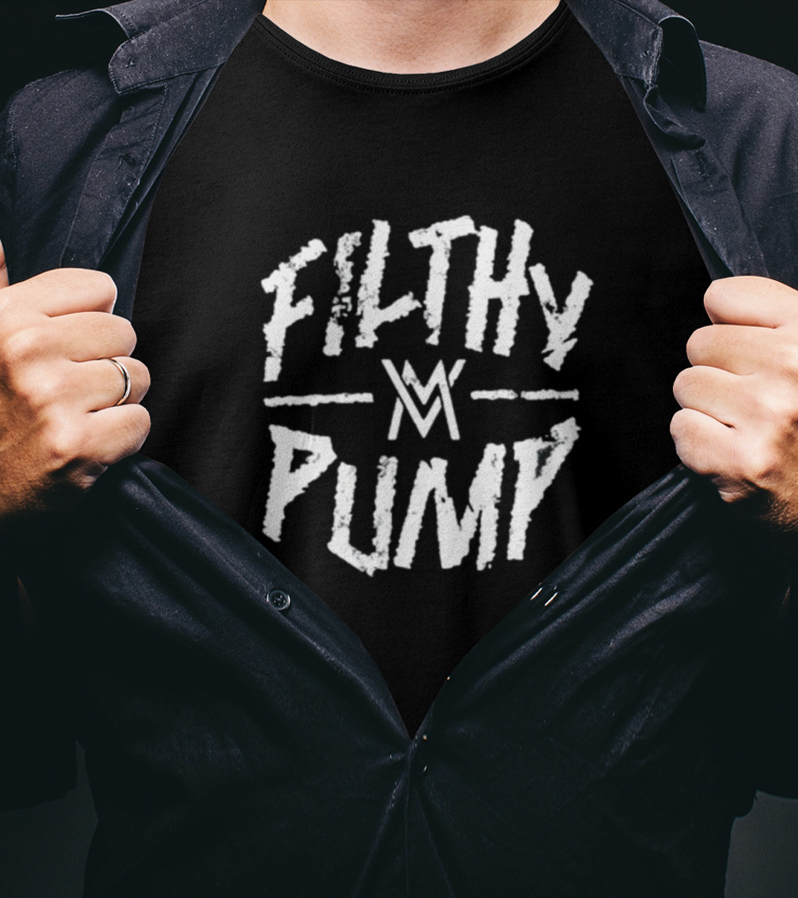 Filthy Pump MW Bold Grunge Text T-Shirt