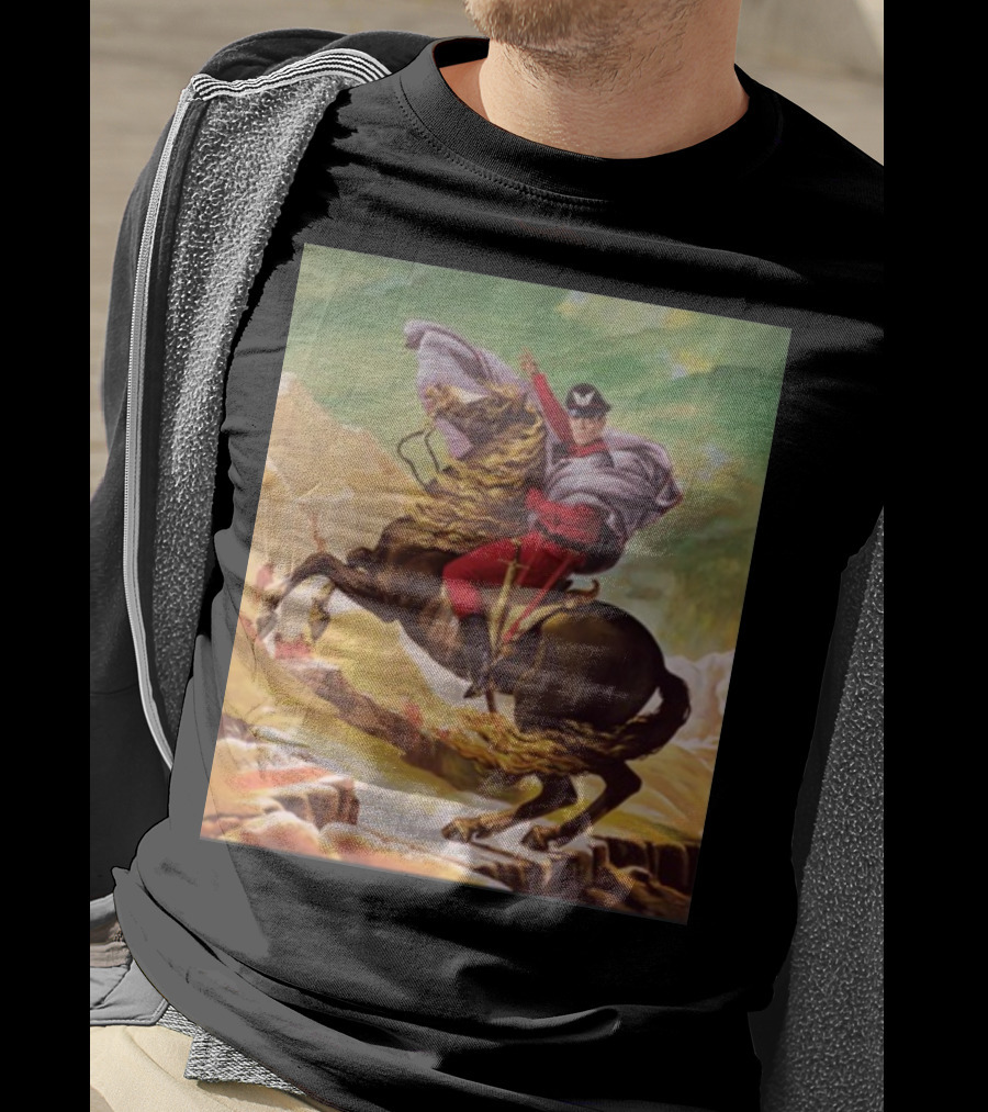 Maximilian Dood Raul Julia M Bison Crossing The Alps T-Shirt
