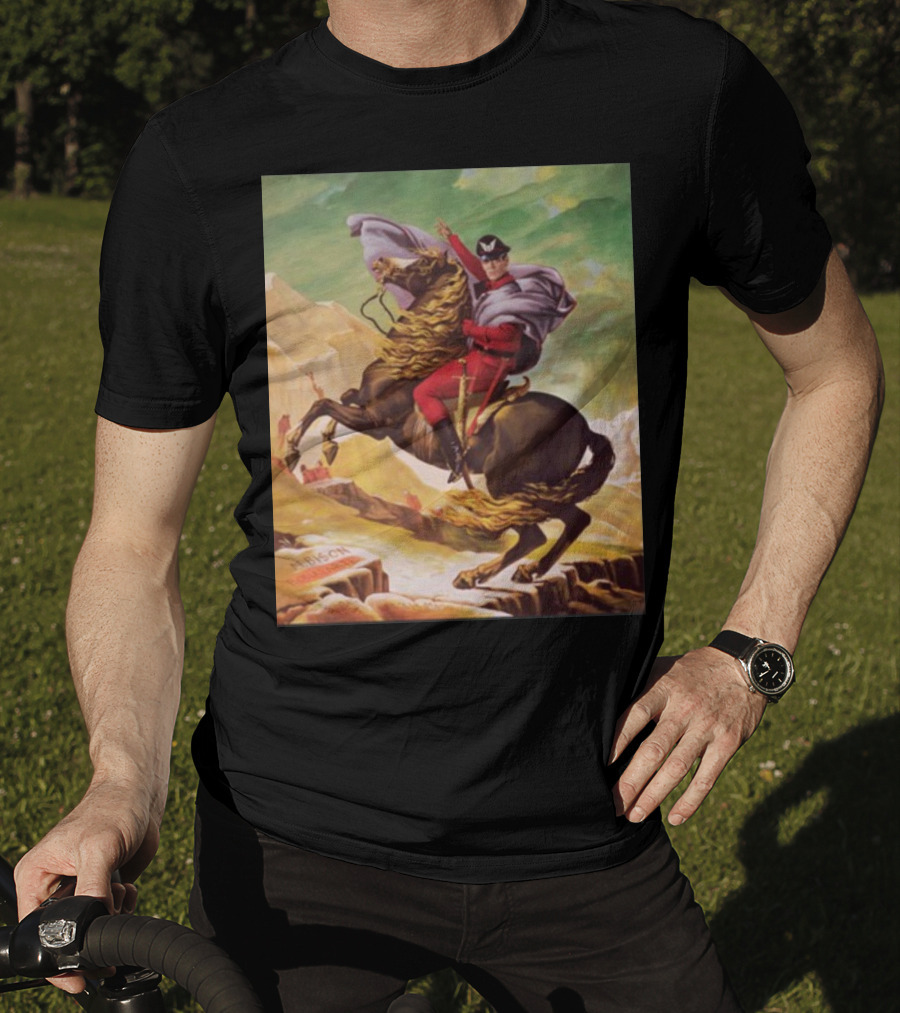 Maximilian Dood Raul Julia M Bison Crossing The Alps T-Shirt