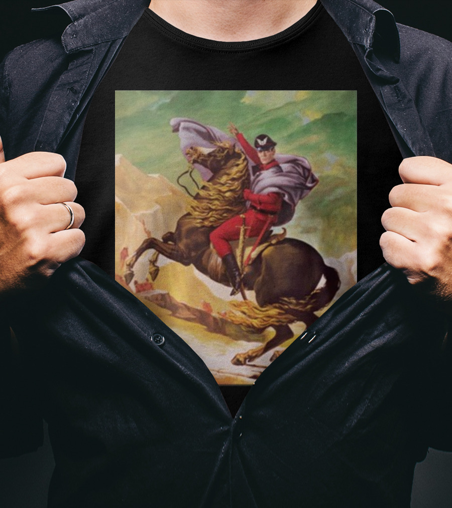 Maximilian Dood Raul Julia M Bison Crossing The Alps T-Shirt