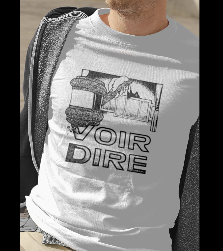 Voir Dire Earl Courtroom Gavel Scene T-Shirt