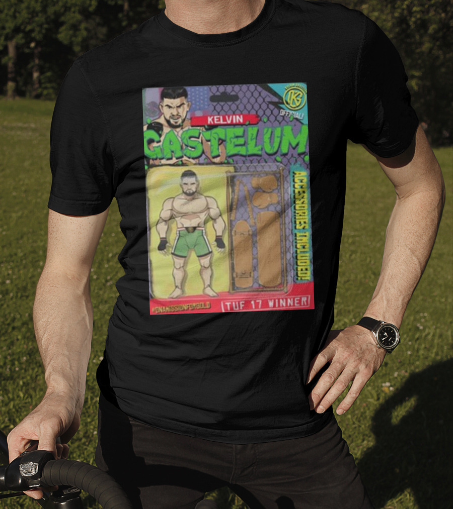 Kelvin Gastelum OnMissionForGold TUF 17 Winner Accessories Included T-Shirt