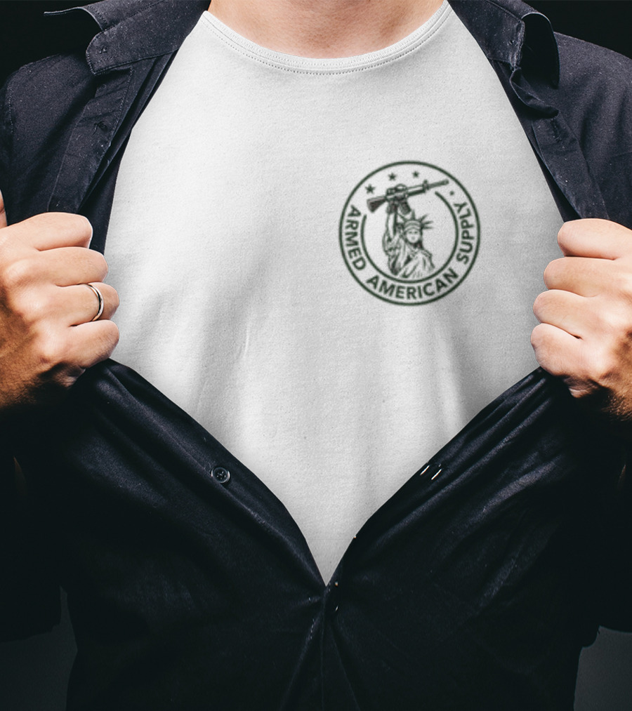 Armed American Supply I Can't Do Both Liberty T-Shirt