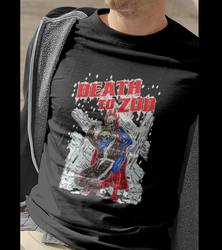 Keon Coleman Death To Zod Superman Parody Heroic T-Shirt